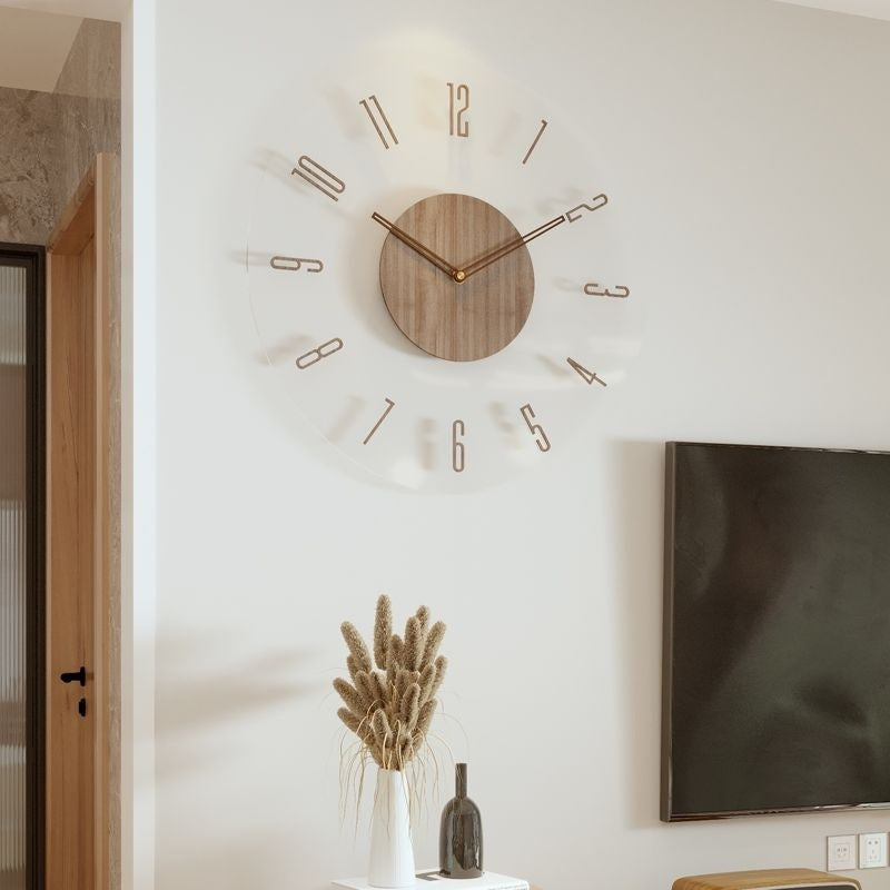 New Fashion Decoration Domestic Noiseless Clock Wall Hanging - RAGIMA Emporium