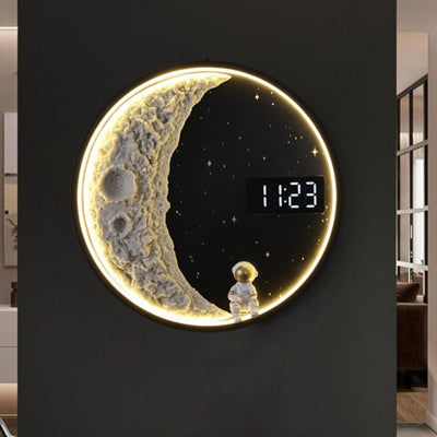 Moon Lamp Background Wall Modern Minimalist - RAGIMA Emporium