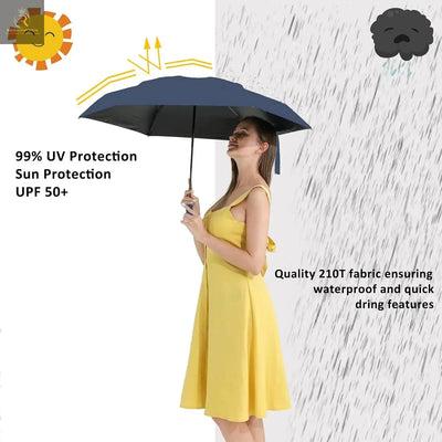 12 Bones Folding umbrella Windproof Sunblock Umbrella Automatic rain - RAGIMA Emporium