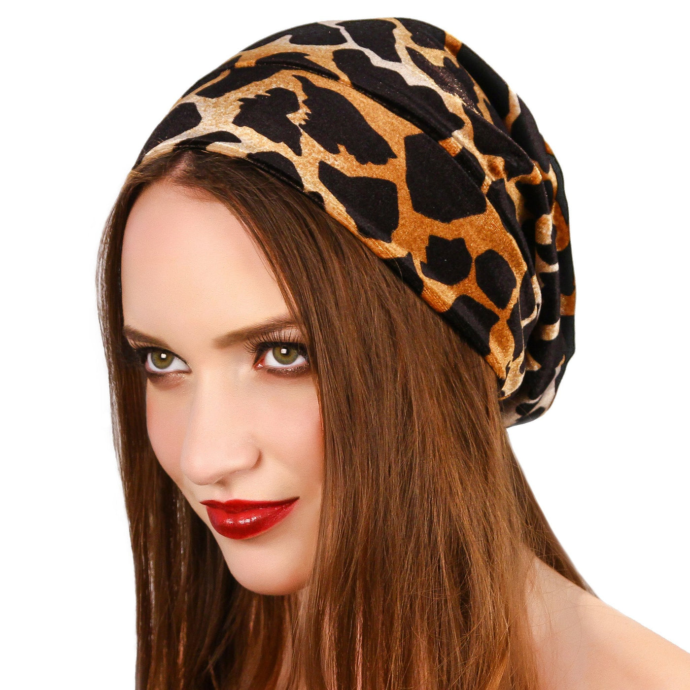 Giraffe Print Beanie - RAGIMA Emporium