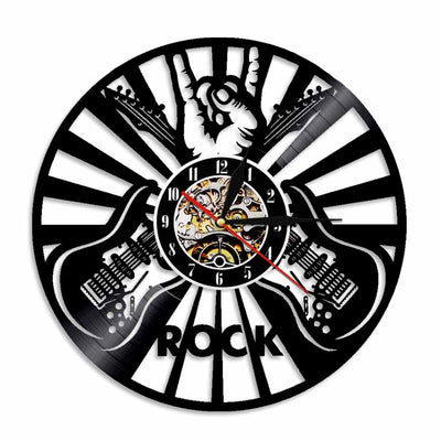 Rock Music Party Vinyl Clock Home Decoration Wall Art - RAGIMA Emporium