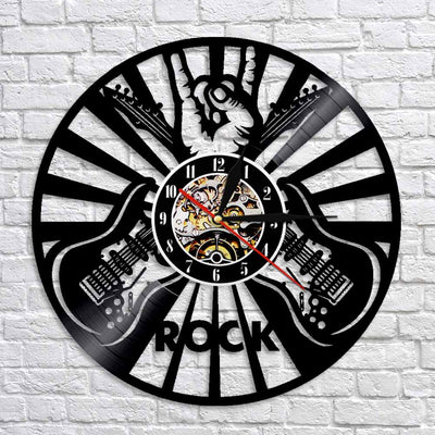 Rock Music Party Vinyl Clock Home Decoration Wall Art - RAGIMA Emporium