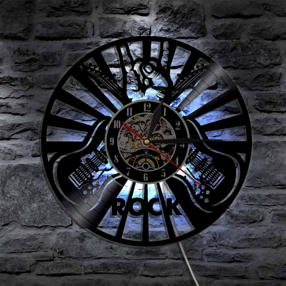 Rock Music Party Vinyl Clock Home Decoration Wall Art - RAGIMA Emporium