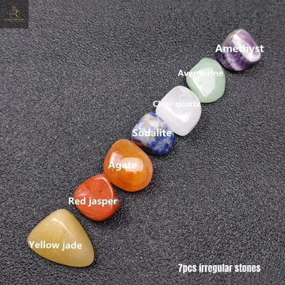 14pcs Pointed Quartz Crystal Chakra Healing Stones And Crystals Set - RAGIMA Emporium