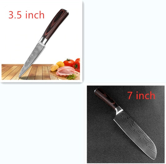 Carpenter's Special Set 6-piece Set 8-piece Set Knife Chef Knife Kitchen Knife Cooking - RAGIMA Emporium