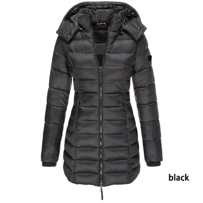 Mid-length Slim-fit Quilted Jacket - RAGIMA Emporium