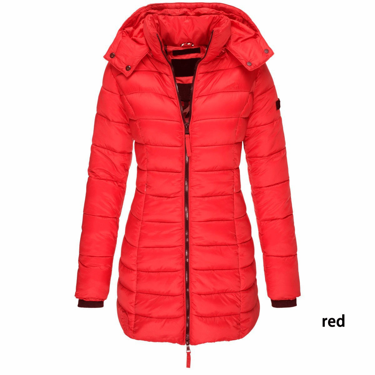 Mid-length Slim-fit Quilted Jacket - RAGIMA Emporium