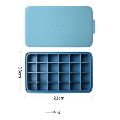 Silicone 12 Cavity Hexagon 3D Ice Mold DIY Popsicle Mould Ice Cream Makers Storage Box - RAGIMA Emporium