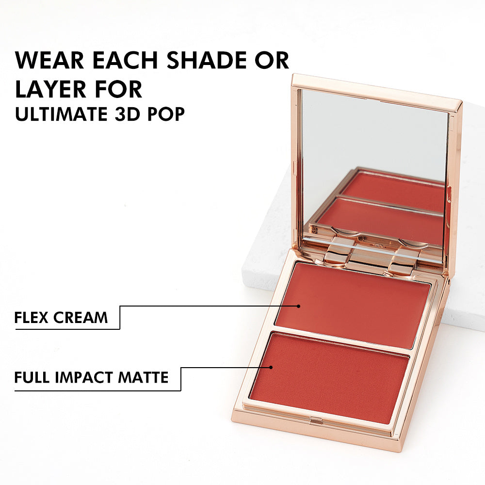 PHOFAY Double-Take Cream & Powder Blush Duo - RAGIMA Emporium