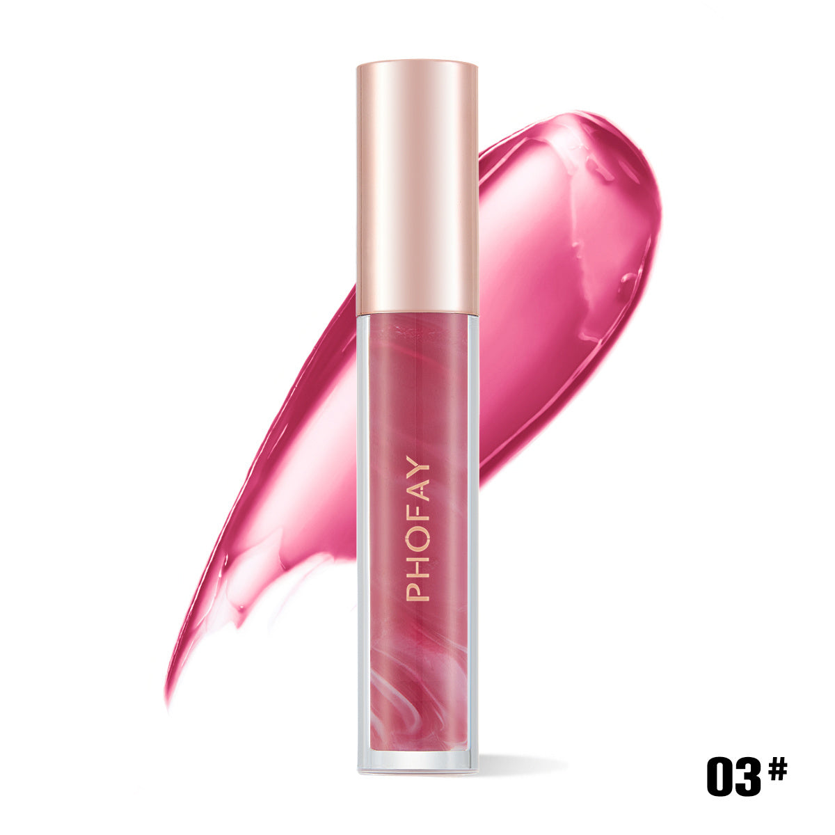 PHOFAY Rose Blooming Hydrating Lip Gloss - RAGIMA Emporium