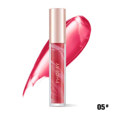 PHOFAY Rose Blooming Hydrating Lip Gloss - RAGIMA Emporium