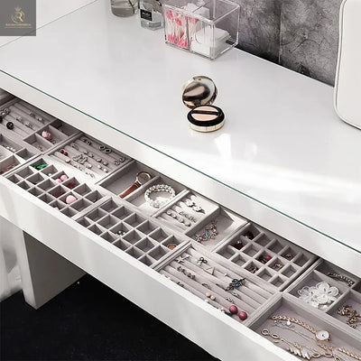 1pc, Flocking Jewelry Box Jewelry Tray, Suitable For: All Kinds of Jewelry Storage. - RAGIMA Emporium