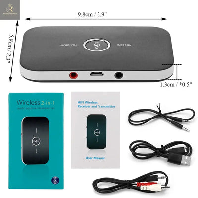 2 in 1 Bluetooth 4.1 Audio Transmitter & Receiver - RAGIMA Emporium