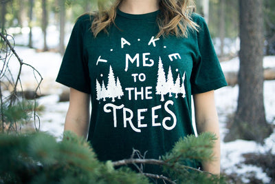 The Trees Tee-Emerald Triblend - RAGIMA Emporium