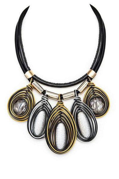 Iconic Drop Statement Necklace - RAGIMA Emporium