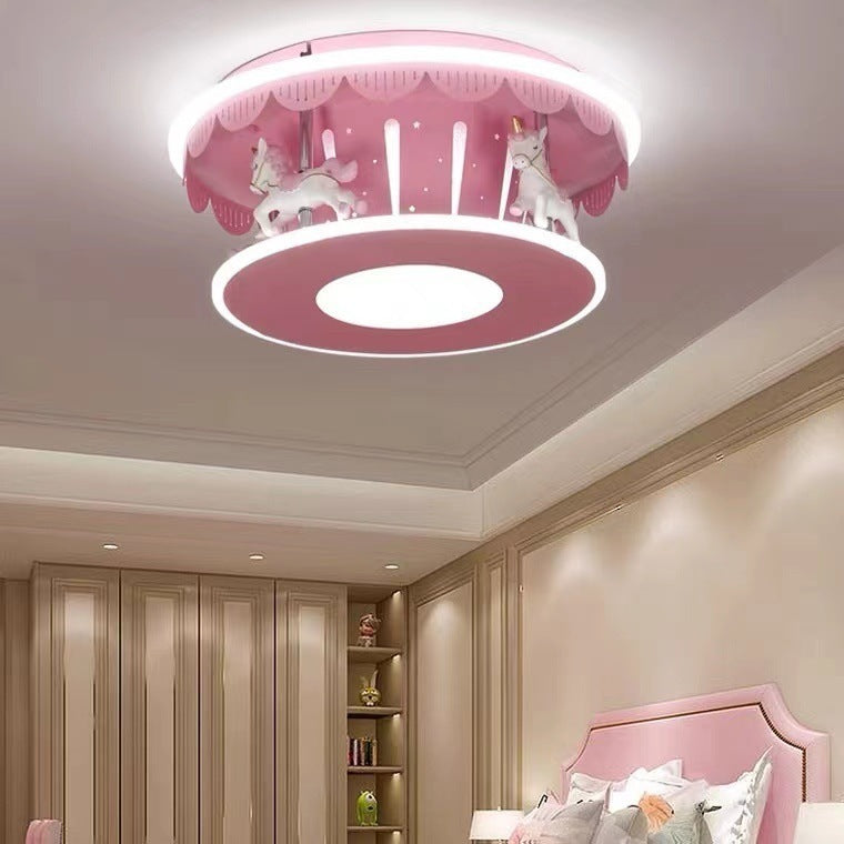 Children's Bedroom Light Rotating Girl's Room Overhead Light - RAGIMA Emporium