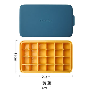 Silicone 12 Cavity Hexagon 3D Ice Mold DIY Popsicle Mould Ice Cream Makers Storage Box - RAGIMA Emporium