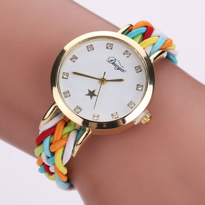 New multicolor woven ladies watch - RAGIMA Emporium