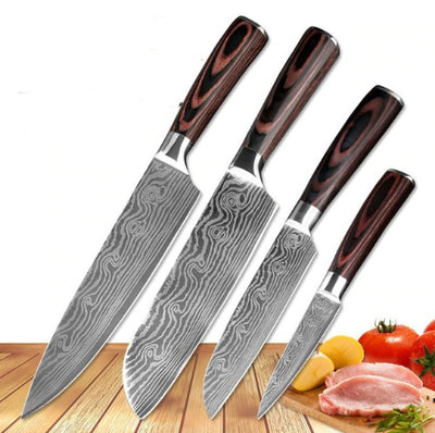 Carpenter's Special Set 6-piece Set 8-piece Set Knife Chef Knife Kitchen Knife Cooking - RAGIMA Emporium