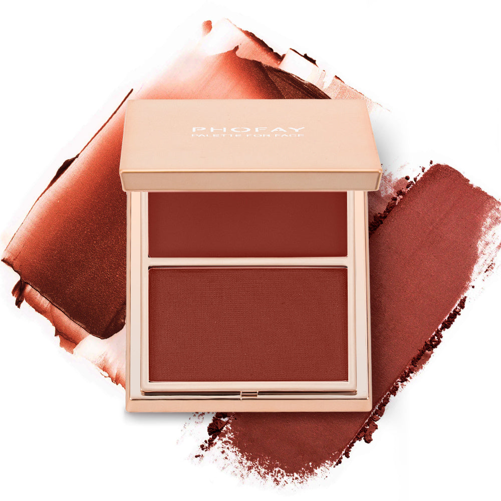 PHOFAY Double-Take Cream & Powder Blush Duo - RAGIMA Emporium