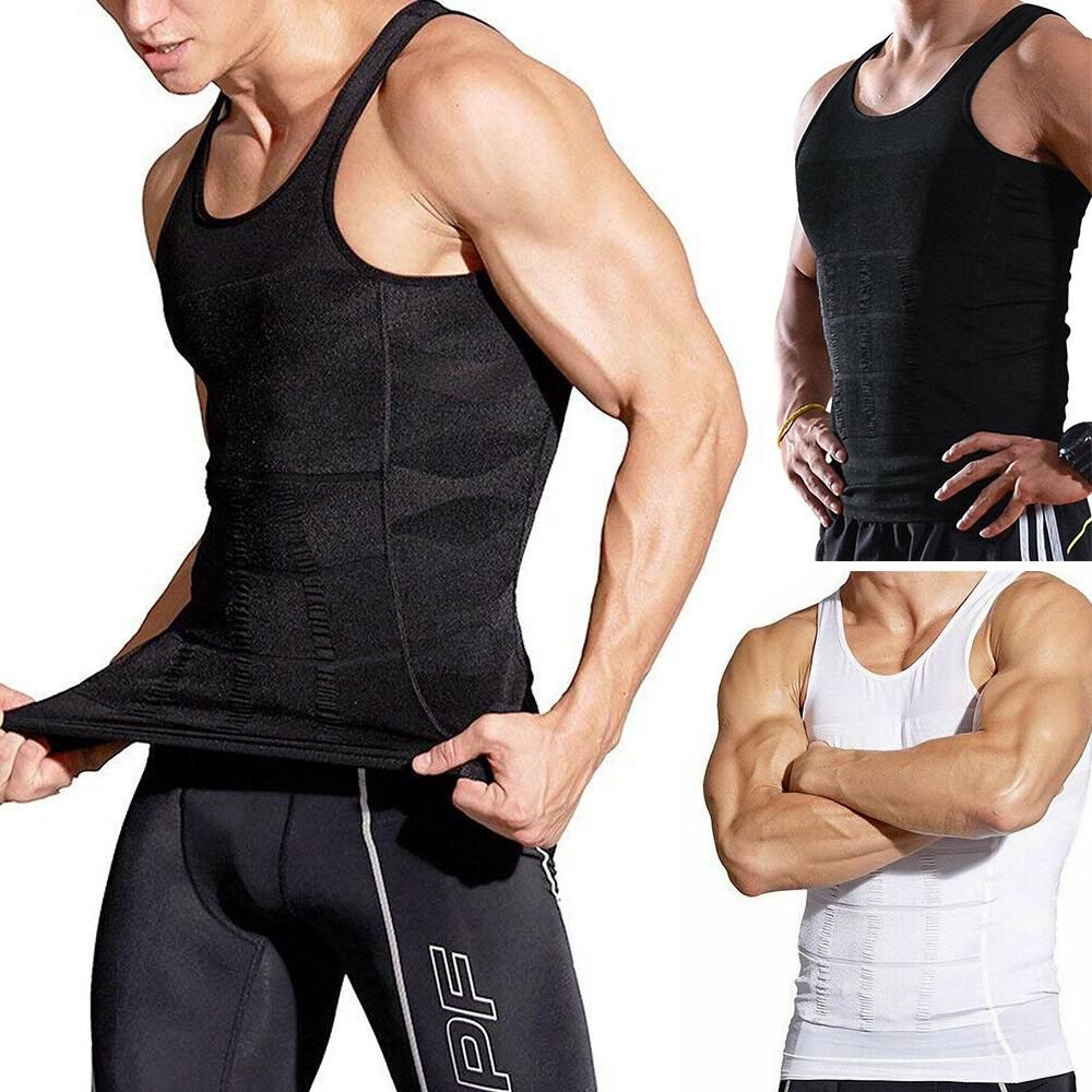 Men's Slimming Vest Body Shaper Corrective Posture Belly Compression - RAGIMA Emporium