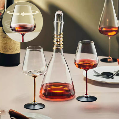 Fancy Decanter Cup Creative Rotational Goblets Wine Glass Household Kitchen Gadgets - RAGIMA Emporium