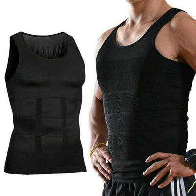 Men's Slimming Vest Body Shaper Corrective Posture Belly Compression - RAGIMA Emporium