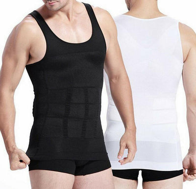 Men's Slimming Vest Body Shaper Corrective Posture Belly Compression - RAGIMA Emporium