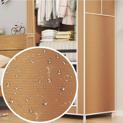 Simple Wardrobes Non-Woven Cabinet High-Capacity Fabric Wardrobe Standing Modern Storage Cabinet Bedroom Furniture Wardrobe - RAGIMA Emporium