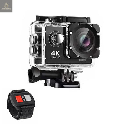 4K  Waterproof All Digital UHD WiFi Camera + RF Remote And Accessories - RAGIMA Emporium