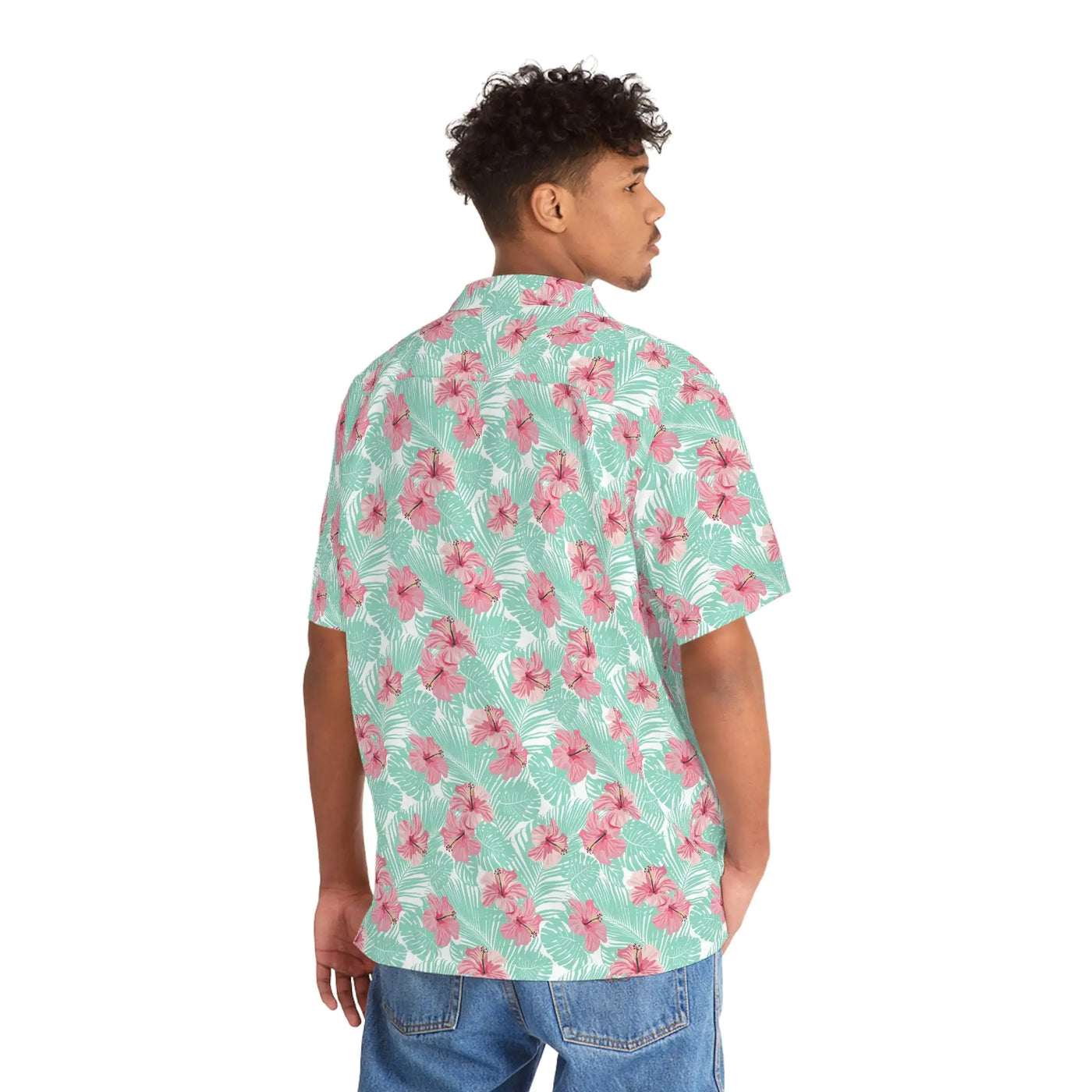 Men's Tropical Sky Garden Floral Hawaiian Shirt - RAGIMA Emporium