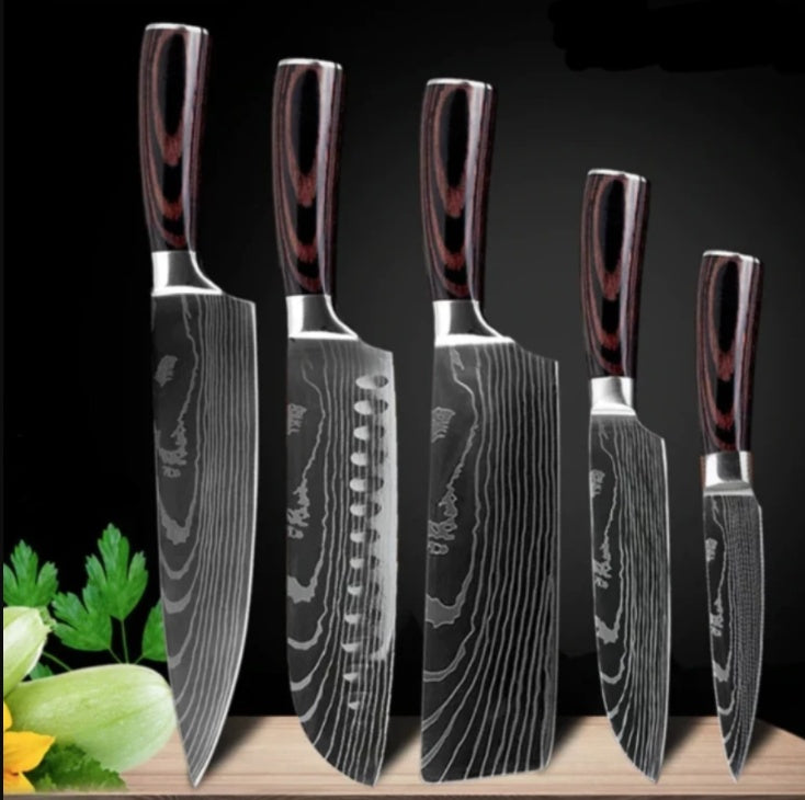 Carpenter's Special Set 6-piece Set 8-piece Set Knife Chef Knife Kitchen Knife Cooking - RAGIMA Emporium