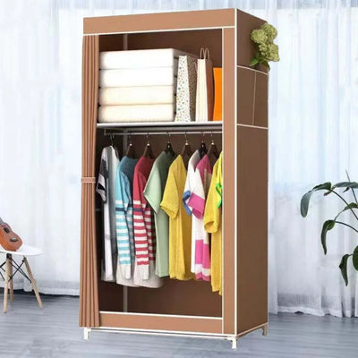 Simple Wardrobes Non-Woven Cabinet High-Capacity Fabric Wardrobe Standing Modern Storage Cabinet Bedroom Furniture Wardrobe - RAGIMA Emporium