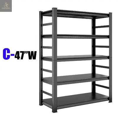 5 Tiers Of Heavy Metal Shelves - RAGIMA Emporium