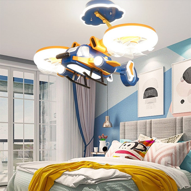 Smart Fighter Boy Large Room Bedroom With Fan Light - RAGIMA Emporium