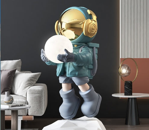 Large Floor-to-ceiling Decoration Light In Astronaut Welcome Room - RAGIMA Emporium