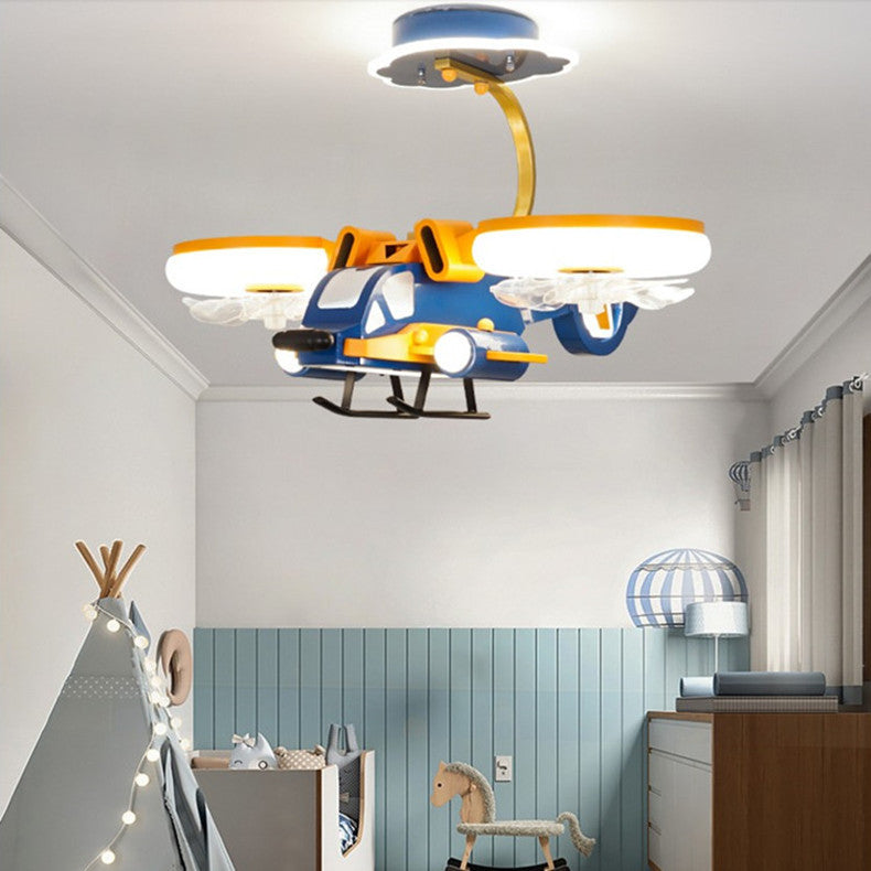 Smart Fighter Boy Large Room Bedroom With Fan Light - RAGIMA Emporium