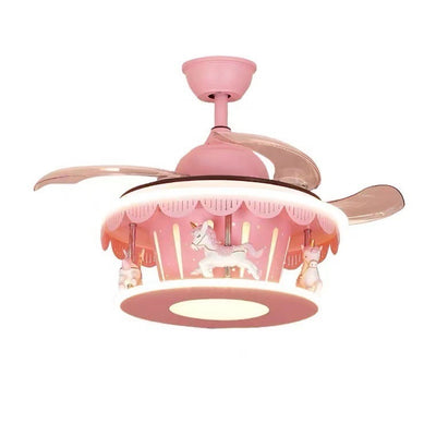 Children's Bedroom Light Rotating Girl's Room Overhead Light - RAGIMA Emporium