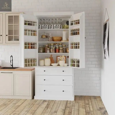 77 Inch Farmhouse Kitchen Storage Room - RAGIMA Emporium