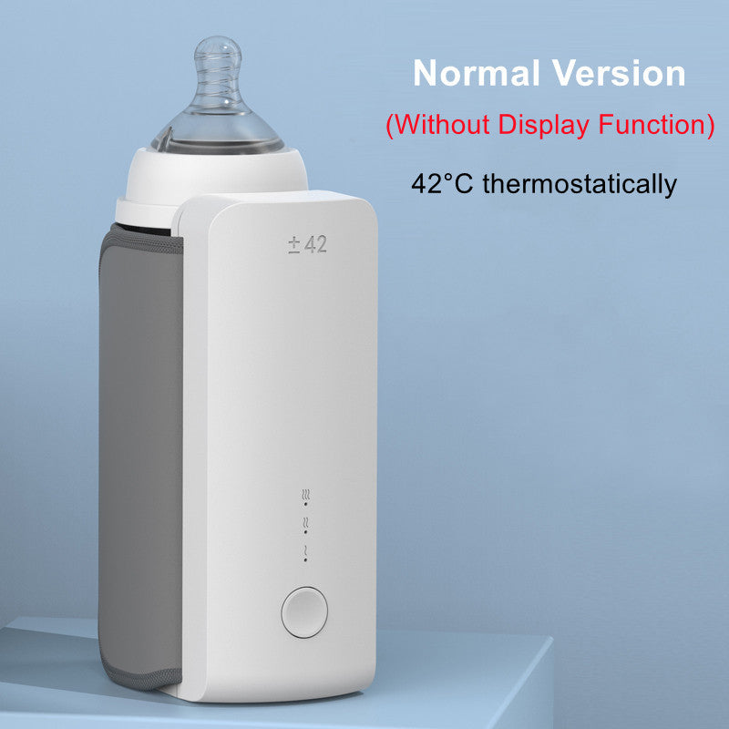 Portable Wireless Rechargeable Baby Bottle Warmer USB Charging And Heating Bag Portable Constant Temperature Milk Warmer Universal Bottle Insulation Sleeve - RAGIMA Emporium