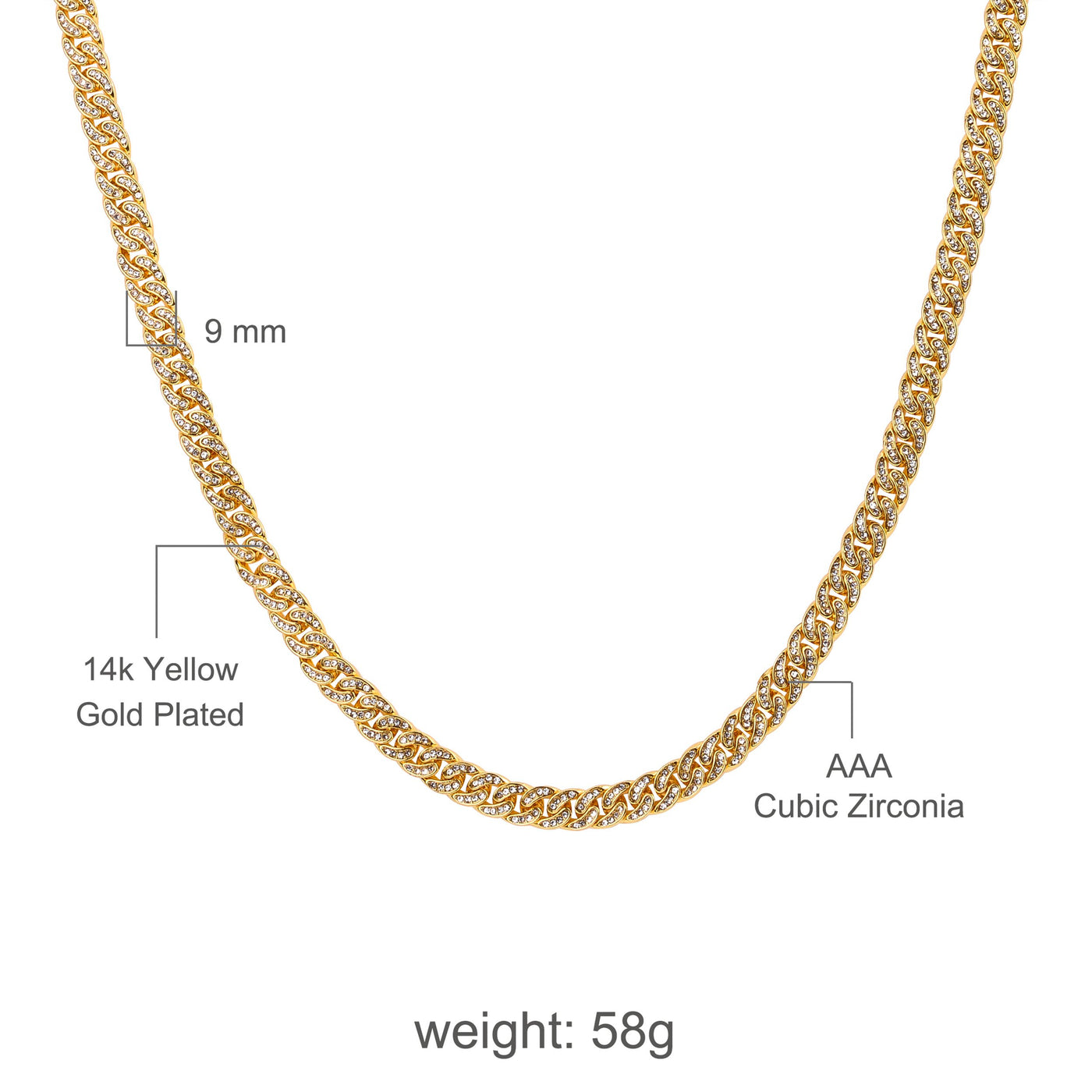 CREW BM 8 MM Cuban Chain  | 970722 - RAGIMA Emporium