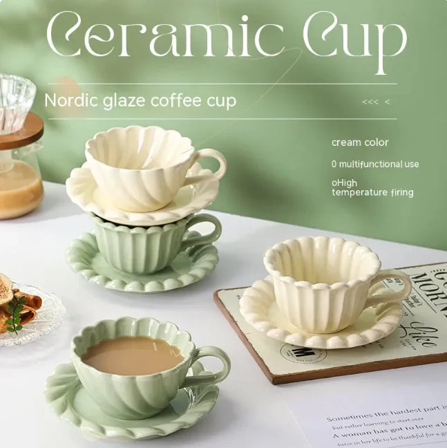 Ceramic Coffee Cup Set - RAGIMA Emporium