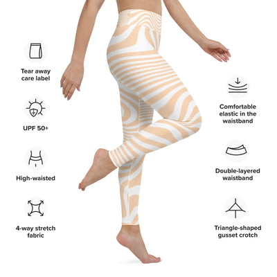 Women's Tropical Sandbar Yoga Leggings - RAGIMA Emporium