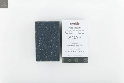 Activated Charcoal - Premium Coffee Soap Bar - RAGIMA Emporium