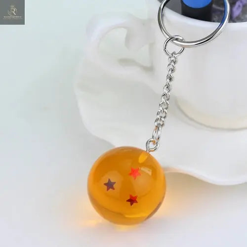 Anime Dragon 1-7 Stars Balls Keychain Charms Gokus Bead Pendant Key - RAGIMA Emporium