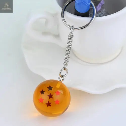 Anime Dragon 1-7 Stars Balls Keychain Charms Gokus Bead Pendant Key - RAGIMA Emporium