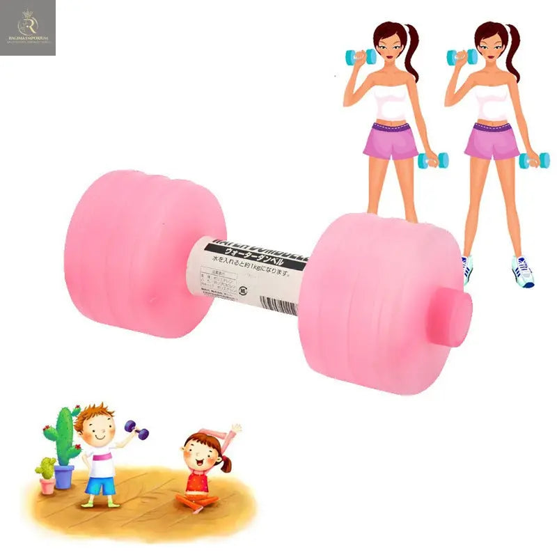 Body Building Water Dumbbell Weight Dumbbells Slimming Fitness Gym Equipment Yoga for Training Sport Plastic Bottle Exercise - RAGIMA Emporium