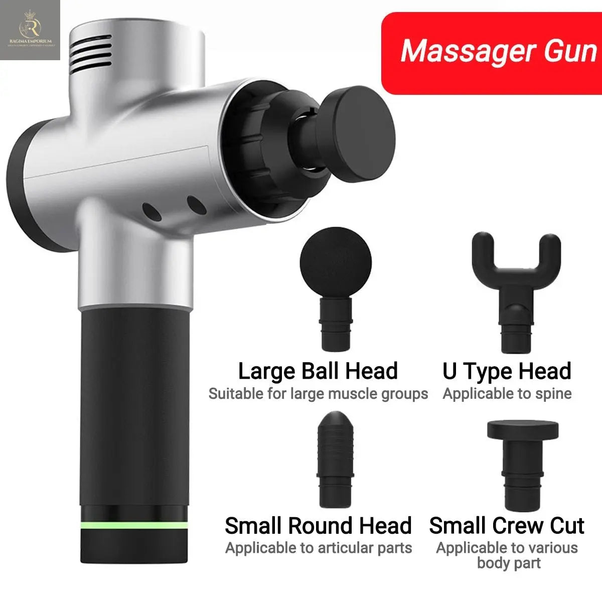 Body Muscle Massager Electric Vibrating Therapy Guns - RAGIMA Emporium