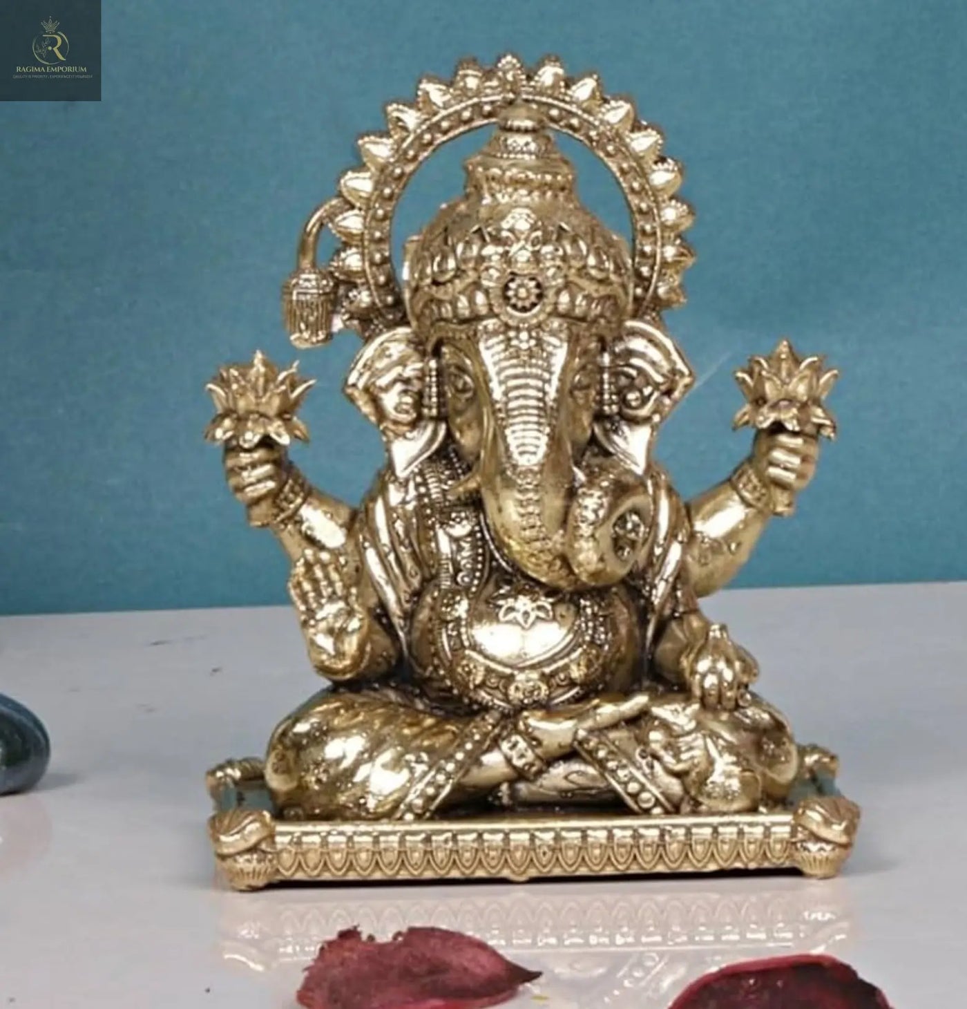 Brass ganesh moorti idol - RAGIMA Emporium