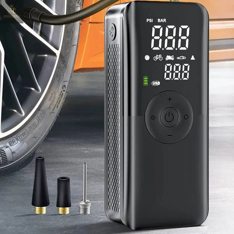 CARSUN Rechargeable Air Pump Tire Inflator Portable Compressor Digital - RAGIMA Emporium